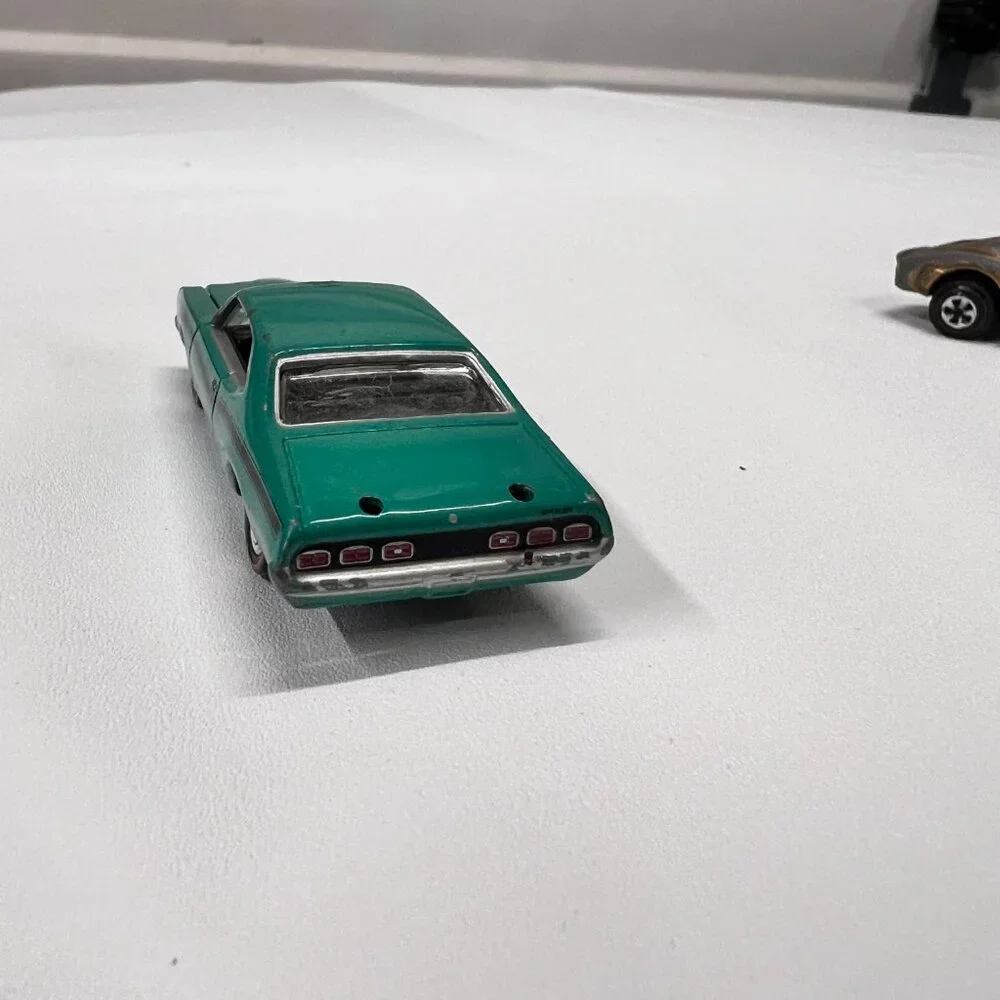 Lot of 2 Johnny Lightning Muscle Cars Custom Ferrari, Mercury Cyclone Spoiler